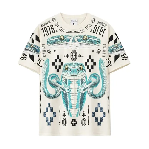 Tops > T-Shirts - - Marcelo Burlon - Modalova