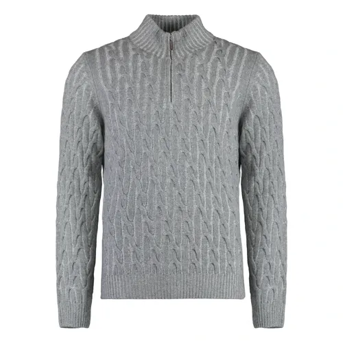 Knitwear > Round-neck Knitwear - - Moorer - Modalova