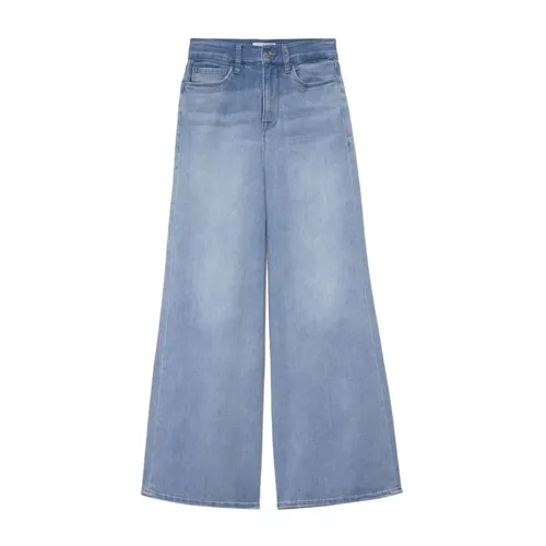Frame - Jeans > Wide Jeans - Blue - Frame - Modalova
