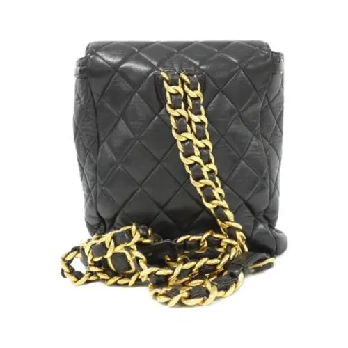 Pre-owned > Pre-owned Bags > Pre-owned Backpacks - - Chanel Vintage - Modalova