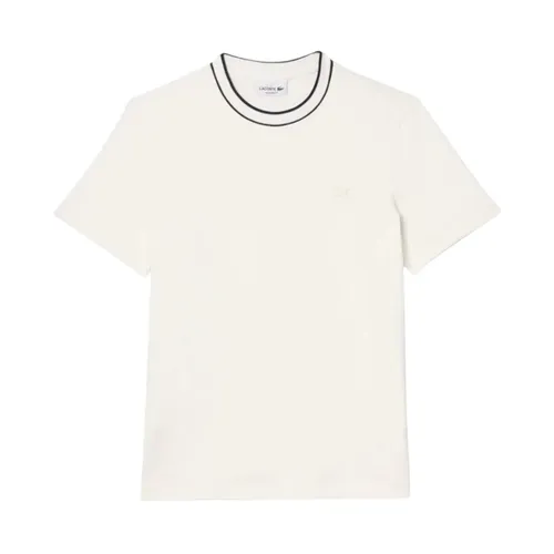 Lacoste - Tops > T-Shirts - White - Lacoste - Modalova