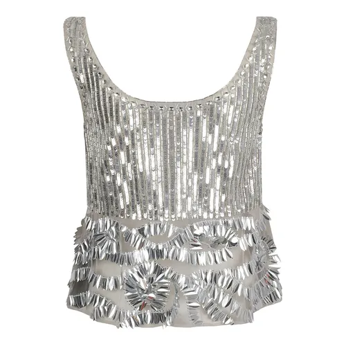 Tops > Sleeveless Tops - - Alberta Ferretti - Modalova
