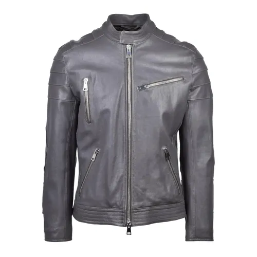 Jackets > Leather Jackets - - Dondup - Modalova