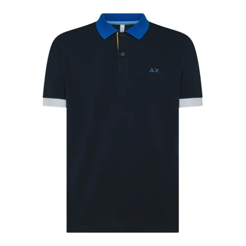 Sun68 - Tops > Polo Shirts - Blue - Sun68 - Modalova