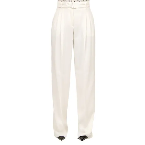 Trousers > Wide Trousers - - Max Mara Studio - Modalova