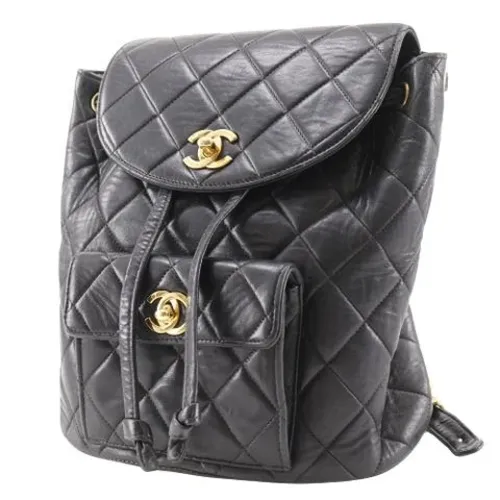 Pre-owned > Pre-owned Bags > Pre-owned Backpacks - - Chanel Vintage - Modalova