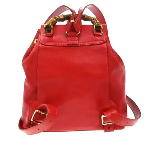 Pre-owned > Pre-owned Bags > Pre-owned Backpacks - - Gucci Vintage - Modalova