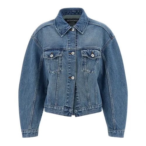 Jackets > Denim Jackets - - Jacquemus - Modalova