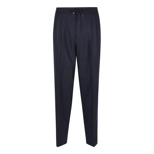 Trousers > Straight Trousers - - Brunello Cucinelli - Modalova