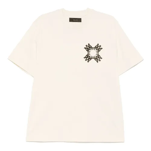 Amiri - Tops > T-Shirts - Beige - Amiri - Modalova
