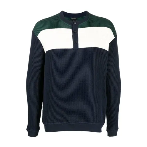 Knitwear > Round-neck Knitwear - - Giorgio Armani - Modalova