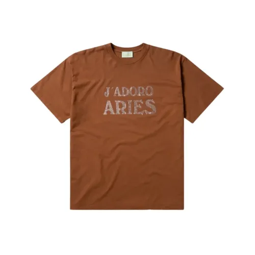 Aries - Tops > T-Shirts - Brown - Aries - Modalova