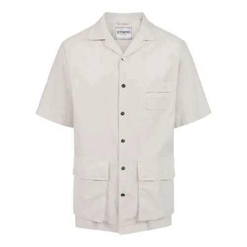 Shirts > Short Sleeve Shirts - - Iceberg - Modalova