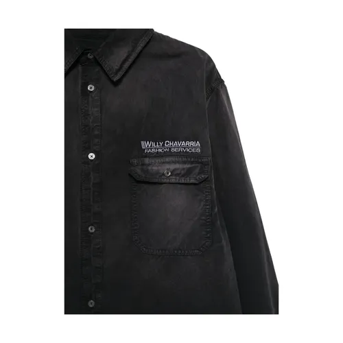 Shirts > Denim Shirts - - Willy Chavarria - Modalova