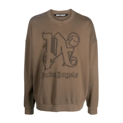Sweatshirts & Hoodies > Sweatshirts - - Palm Angels - Modalova