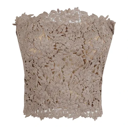 Tops > Sleeveless Tops - - Ermanno Scervino - Modalova