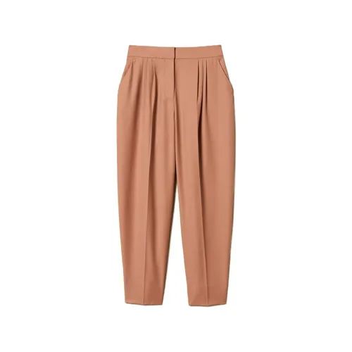 Trousers > Tapered Trousers - - Twinset - Modalova