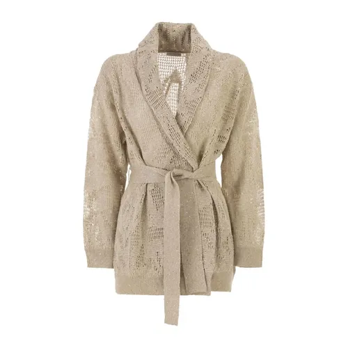 Knitwear > Cardigans - - Brunello Cucinelli - Modalova
