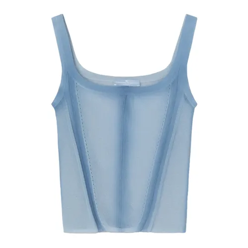 Tops > Sleeveless Tops - - Ermanno Scervino - Modalova