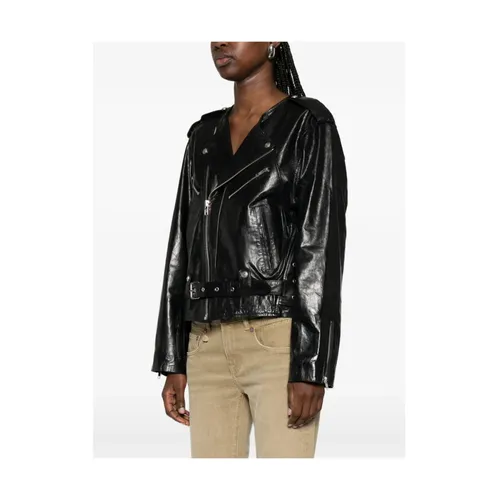 Jackets > Leather Jackets - - R13 - Modalova