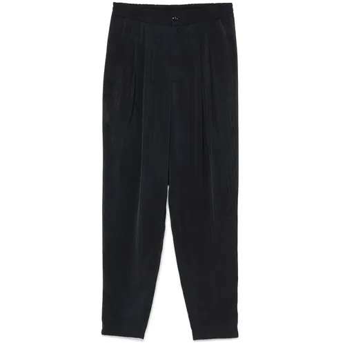 Trousers > Straight Trousers - - Giorgio Armani - Modalova