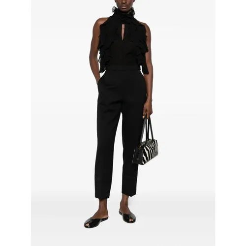 Trousers > Cropped Trousers - - Lanvin - Modalova