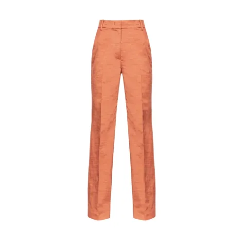 Trousers > Straight Trousers - - Pinko - Modalova