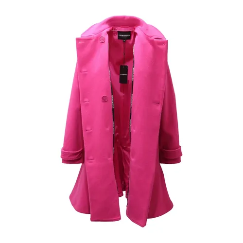 Coats > Double-Breasted Coats - - Armani - Modalova