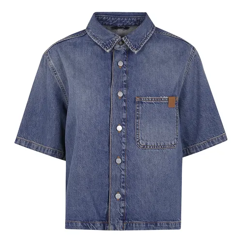 Blouses & Shirts > Denim Shirts - - Haikure - Modalova