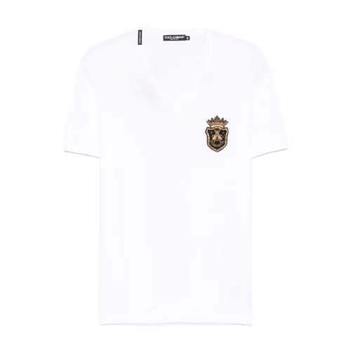 Tops > T-Shirts - - Dolce & Gabbana - Modalova