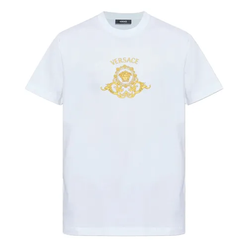 Versace - Tops > T-Shirts - White - Versace - Modalova