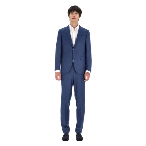 Suits > Suit Sets > Single Breasted Suits - - Zegna - Modalova