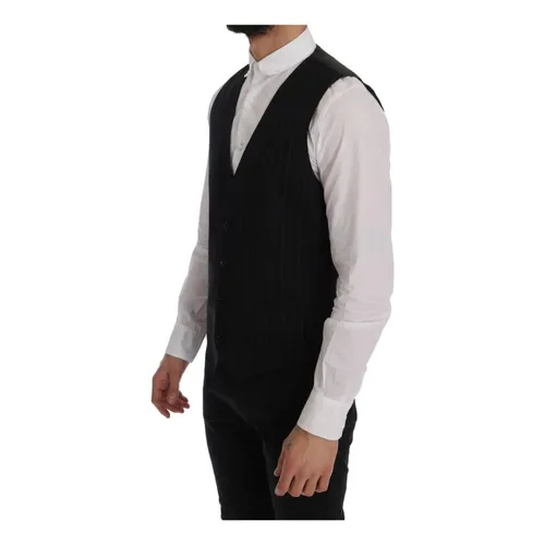 Suits > Suit Vests - - Dolce & Gabbana - Modalova