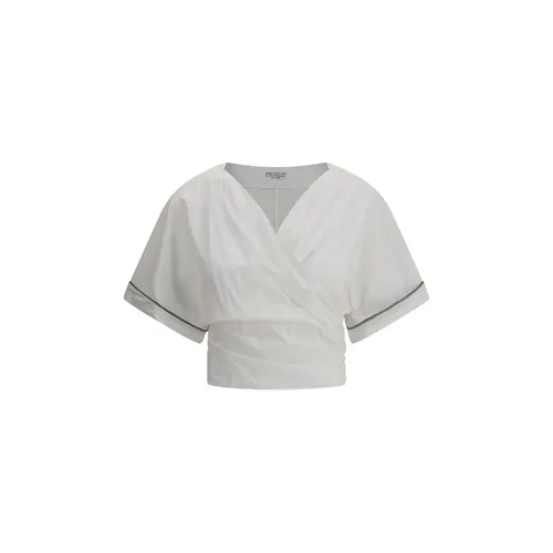 Blouses & Shirts > Blouses - - Brunello Cucinelli - Modalova
