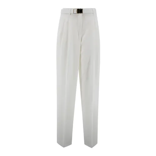 Trousers > Straight Trousers - - Max Mara Studio - Modalova