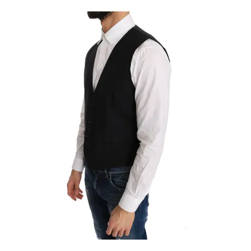 Suits > Suit Vests - - Dolce & Gabbana - Modalova