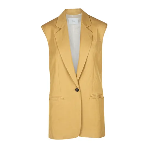 Tela - Jackets > Vests - Yellow - Tela - Modalova