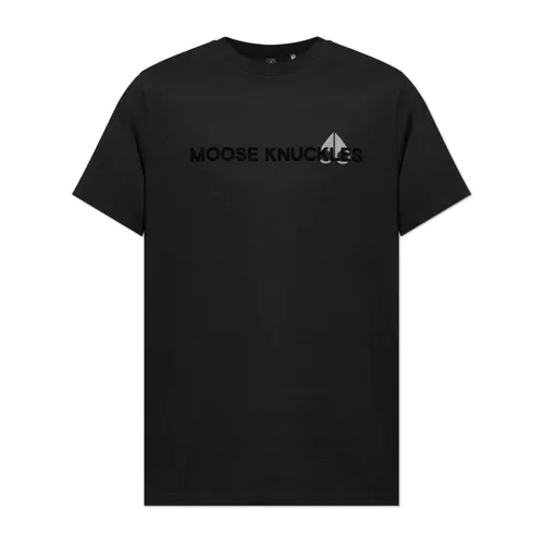 Tops > T-Shirts - - Moose Knuckles - Modalova