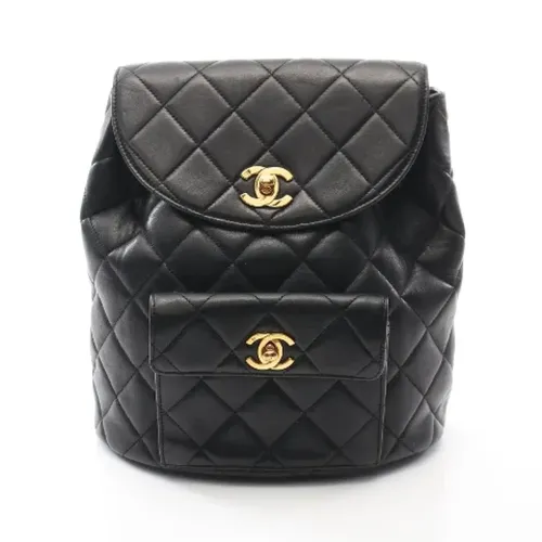 Pre-owned > Pre-owned Bags > Pre-owned Backpacks - - Chanel Vintage - Modalova