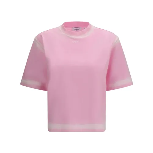 Tops > T-Shirts - - Off White - Modalova