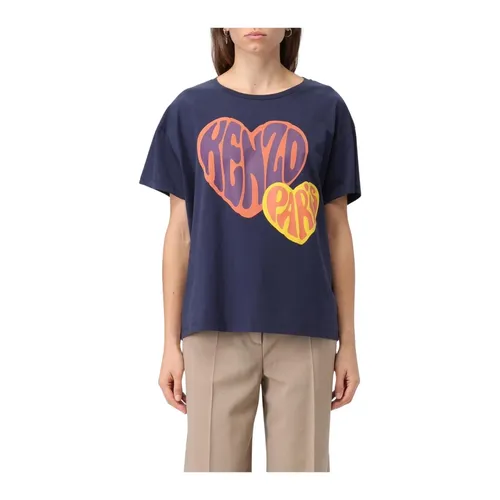 Kenzo - Tops > T-Shirts - Blue - Kenzo - Modalova