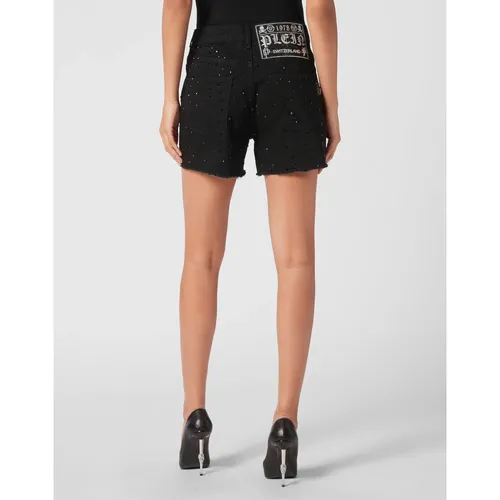 Shorts > Denim Shorts - - Philipp Plein - Modalova