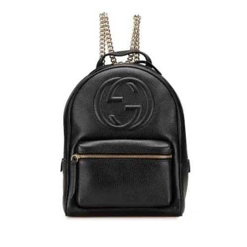 Pre-owned > Pre-owned Bags > Pre-owned Backpacks - - Gucci Vintage - Modalova