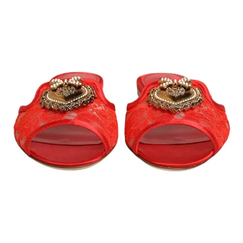 Shoes > Flip Flops & Sliders > Sliders - - Dolce & Gabbana - Modalova