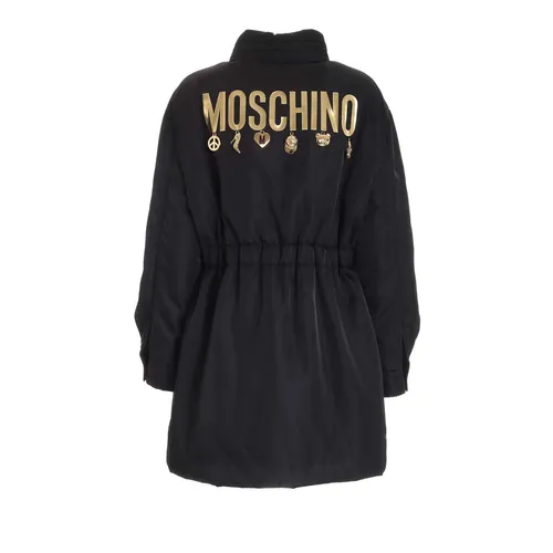 Moschino - Coats > Parkas - Black - Moschino - Modalova