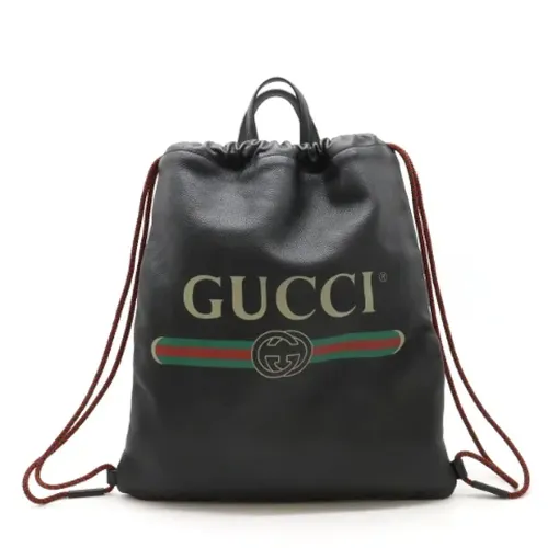 Pre-owned > Pre-owned Bags > Pre-owned Backpacks - - Gucci Vintage - Modalova
