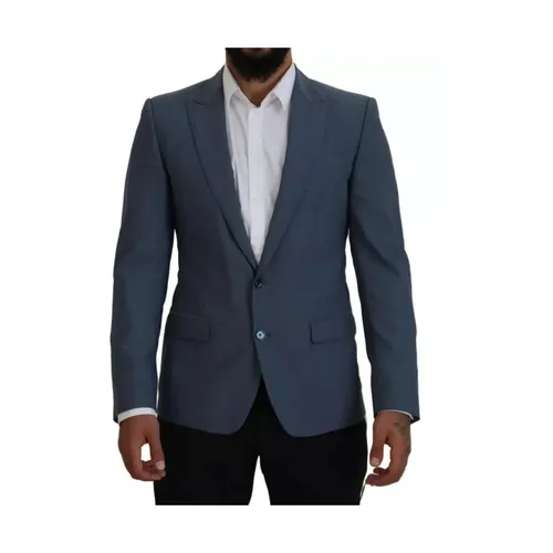 Suits > Formal Blazers - - Dolce & Gabbana - Modalova