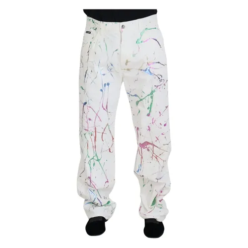 Trousers > Wide Trousers - - Dolce & Gabbana - Modalova