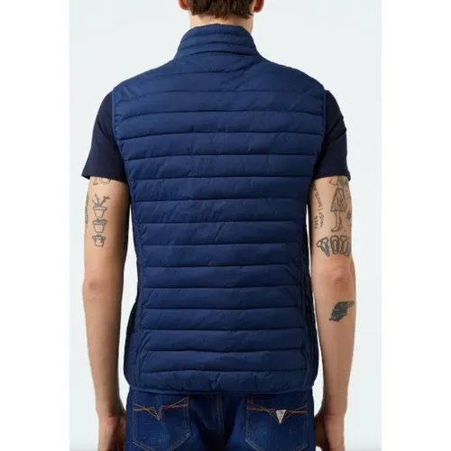 Guess - Jackets > Vests - Blue - Guess - Modalova