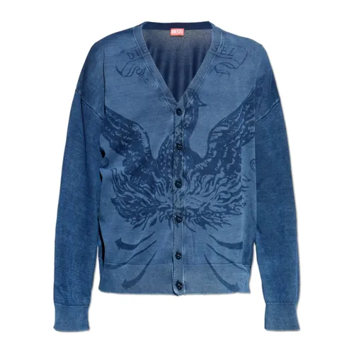 Knitwear > Cardigans - - Diesel - Modalova